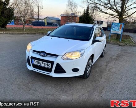 Белый Форд Фокус, объемом двигателя 1.6 л и пробегом 272 тыс. км за 6000 $, фото 1 на Automoto.ua