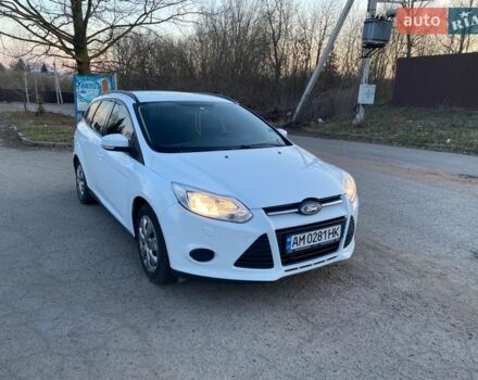 Белый Форд Фокус, объемом двигателя 1.56 л и пробегом 272 тыс. км за 6200 $, фото 1 на Automoto.ua
