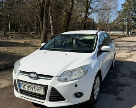 Белый Форд Фокус, объемом двигателя 1.6 л и пробегом 276 тыс. км за 6000 $, фото 1 на Automoto.ua