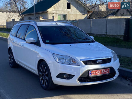 Белый Форд Фокус, объемом двигателя 1.6 л и пробегом 171 тыс. км за 6300 $, фото 1 на Automoto.ua