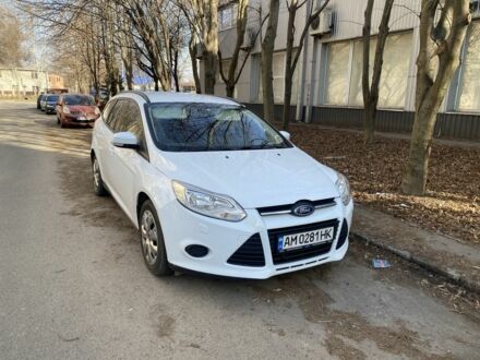 Белый Форд Фокус, объемом двигателя 1.6 л и пробегом 272 тыс. км за 6200 $, фото 1 на Automoto.ua