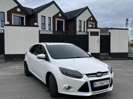 Білий Форд Фокус, об'ємом двигуна 2 л та пробігом 160 тис. км за 7400 $, фото 1 на Automoto.ua