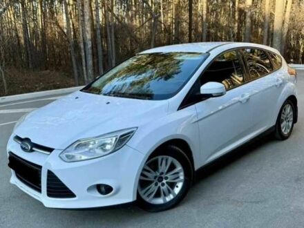 Белый Форд Фокус, объемом двигателя 1.6 л и пробегом 143 тыс. км за 3285 $, фото 1 на Automoto.ua