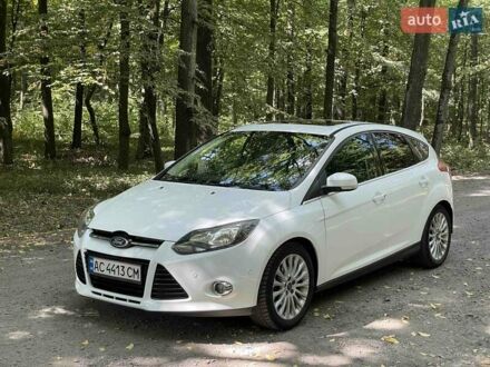 Форд Фокус 2011 в Луцке на Automoto.ua Белый Форд Фокус, объемом двигателя 1.6 л и пробегом 275 тыс. км за 6350 $, фото 1 на Automoto.ua