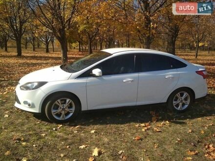 Білий Форд Фокус, об'ємом двигуна 1.6 л та пробігом 123 тис. км за 8700 $, фото 1 на Automoto.ua