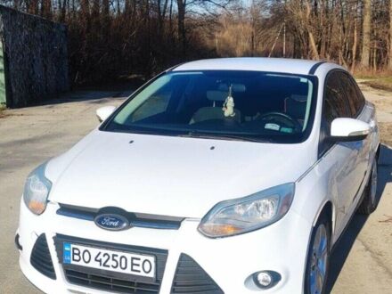 Белый Форд Фокус, объемом двигателя 2 л и пробегом 237 тыс. км за 7400 $, фото 1 на Automoto.ua