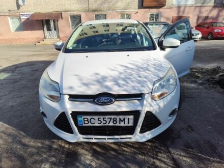Білий Форд Фокус, об'ємом двигуна 2 л та пробігом 303 тис. км за 6700 $, фото 1 на Automoto.ua