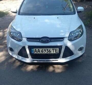 Білий Форд Фокус, об'ємом двигуна 1.6 л та пробігом 232 тис. км за 8000 $, фото 1 на Automoto.ua