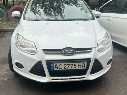 Белый Форд Фокус, объемом двигателя 2 л и пробегом 260 тыс. км за 8500 $, фото 1 на Automoto.ua