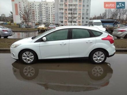 Белый Форд Фокус, объемом двигателя 2 л и пробегом 130 тыс. км за 8100 $, фото 1 на Automoto.ua