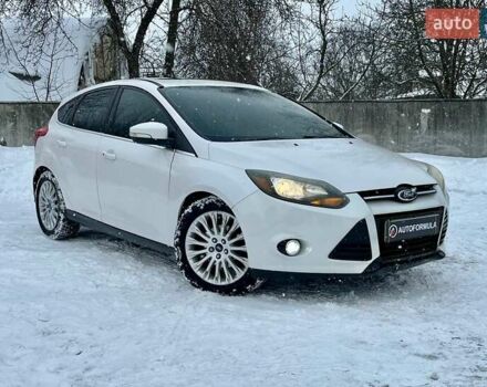 Белый Форд Фокус, объемом двигателя 2 л и пробегом 280 тыс. км за 7990 $, фото 1 на Automoto.ua