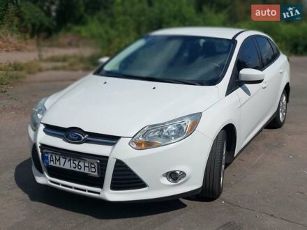 Форд Фокус 2012 в Бердичеве на Automoto.ua Белый Форд Фокус, объемом двигателя 2 л и пробегом 285 тыс. км за 6700 $, фото 1 на Automoto.ua