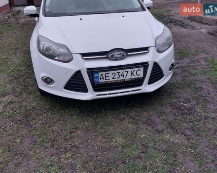 Белый Форд Фокус, объемом двигателя 1.6 л и пробегом 140 тыс. км за 8200 $, фото 1 на Automoto.ua
