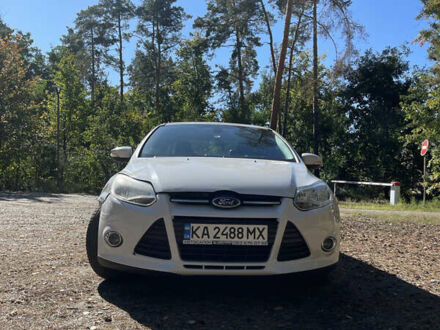Белый Форд Фокус, объемом двигателя 2 л и пробегом 187 тыс. км за 6000 $, фото 1 на Automoto.ua