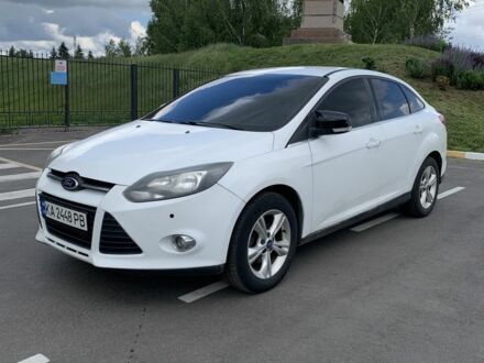 Форд Фокус 2012 в Буче на Automoto.ua Белый Форд Фокус, объемом двигателя 1.6 л и пробегом 240 тыс. км за 6600 $, фото 1 на Automoto.ua