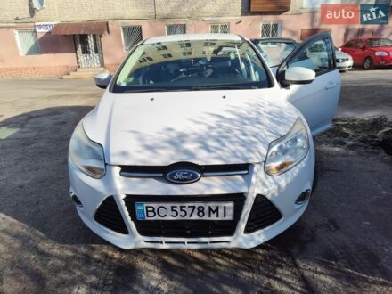 Белый Форд Фокус, объемом двигателя 2 л и пробегом 303 тыс. км за 6500 $, фото 1 на Automoto.ua
