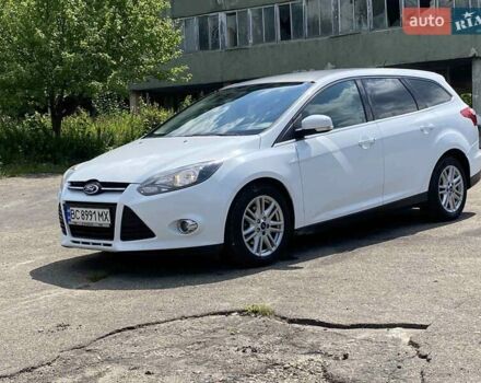 Белый Форд Фокус, объемом двигателя 1.56 л и пробегом 240 тыс. км за 6481 $, фото 1 на Automoto.ua
