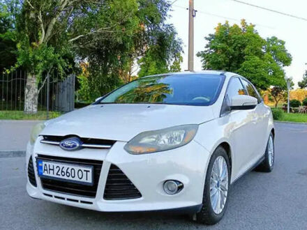 Форд Фокус 2012 в Запорожье на Automoto.ua Белый Форд Фокус, объемом двигателя 2 л и пробегом 90 тыс. км за 9200 $, фото 1 на Automoto.ua