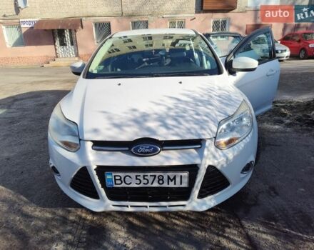 Белый Форд Фокус, объемом двигателя 2 л и пробегом 303 тыс. км за 6700 $, фото 1 на Automoto.ua
