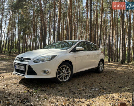 Белый Форд Фокус, объемом двигателя 2 л и пробегом 217 тыс. км за 8600 $, фото 1 на Automoto.ua