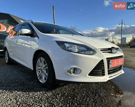Форд Фокус 2013 в Полтаве на Automoto.ua Белый Форд Фокус, объемом двигателя 2 л и пробегом 261 тыс. км за 7500 $, фото 1 на Automoto.ua