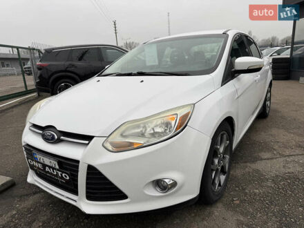 Белый Форд Фокус, объемом двигателя 2 л и пробегом 215 тыс. км за 9490 $, фото 1 на Automoto.ua