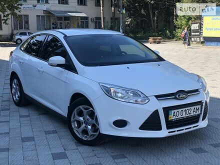 Форд Фокус 2013 в Сваляве на Automoto.ua Белый Форд Фокус, объемом двигателя 1 л и пробегом 116 тыс. км за 9150 $, фото 1 на Automoto.ua