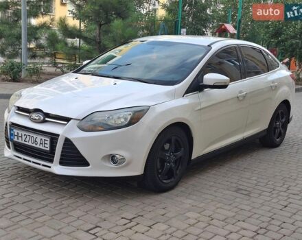 Белый Форд Фокус, объемом двигателя 2 л и пробегом 219 тыс. км за 6800 $, фото 1 на Automoto.ua