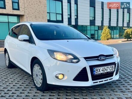 Белый Форд Фокус, объемом двигателя 1.56 л и пробегом 215 тыс. км за 7600 $, фото 1 на Automoto.ua
