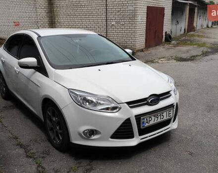 Форд Фокус 2013 в Запорожье на Automoto.ua Белый Форд Фокус, объемом двигателя 2 л и пробегом 139 тыс. км за 7500 $, фото 1 на Automoto.ua
