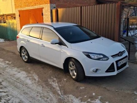 Форд Фокус 2013 в Сумах на Automoto.ua Белый Форд Фокус, объемом двигателя 1.6 л и пробегом 228 тыс. км за 7500 $, фото 1 на Automoto.ua