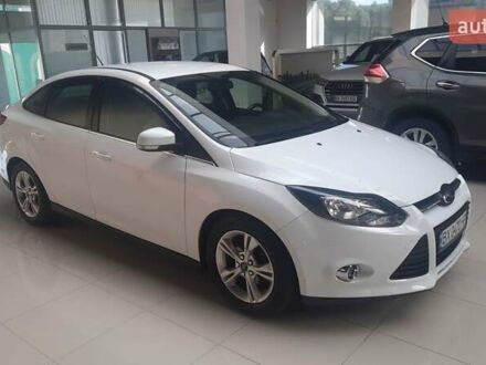 Форд Фокус 2013 в Хмельницком на Automoto.ua Белый Форд Фокус, объемом двигателя 1 л и пробегом 54 тыс. км за 7199 $, фото 1 на Automoto.ua