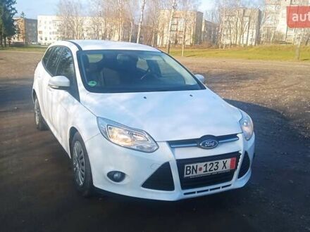 Белый Форд Фокус, объемом двигателя 1.6 л и пробегом 215 тыс. км за 7600 $, фото 1 на Automoto.ua