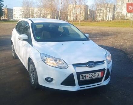 Белый Форд Фокус, объемом двигателя 1.6 л и пробегом 215 тыс. км за 7600 $, фото 1 на Automoto.ua