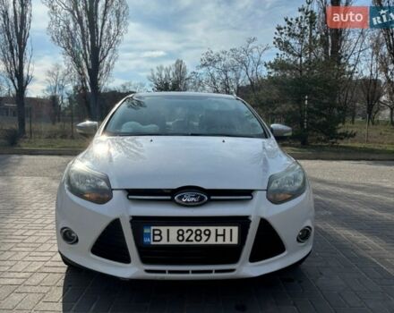 Белый Форд Фокус, объемом двигателя 2 л и пробегом 185 тыс. км за 8000 $, фото 1 на Automoto.ua