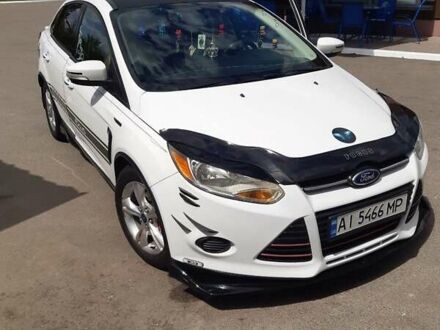Білий Форд Фокус, об'ємом двигуна 2 л та пробігом 170 тис. км за 8700 $, фото 1 на Automoto.ua