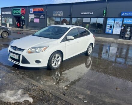 Белый Форд Фокус, объемом двигателя 2 л и пробегом 240 тыс. км за 6000 $, фото 1 на Automoto.ua