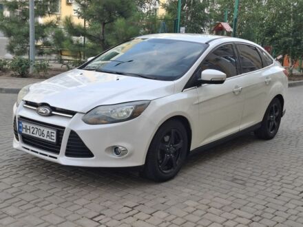 Білий Форд Фокус, об'ємом двигуна 2 л та пробігом 219 тис. км за 6800 $, фото 1 на Automoto.ua