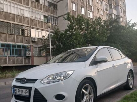 Белый Форд Фокус, объемом двигателя 1 л и пробегом 64 тыс. км за 5900 $, фото 1 на Automoto.ua