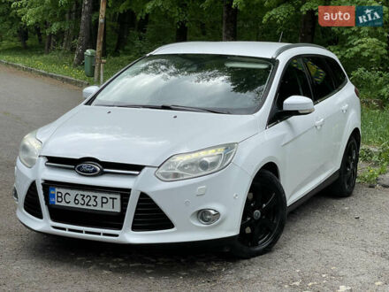 Форд Фокус 2013 у Трускавце на Automoto.ua Білий Форд Фокус, об'ємом двигуна 1.56 л та пробігом 299 тис. км за 8299 $, фото 1 на Automoto.ua