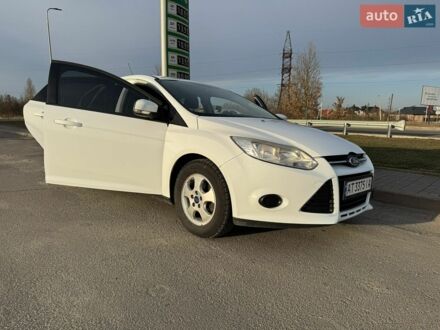 Белый Форд Фокус, объемом двигателя 1.6 л и пробегом 235 тыс. км за 8600 $, фото 1 на Automoto.ua
