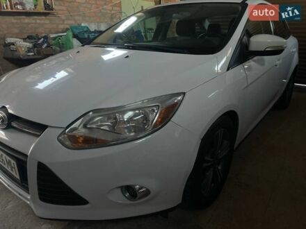 Білий Форд Фокус, об'ємом двигуна 2 л та пробігом 161 тис. км за 7200 $, фото 1 на Automoto.ua