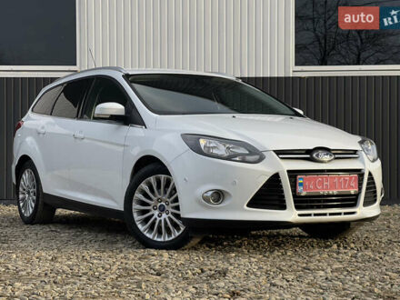 Білий Форд Фокус, об'ємом двигуна 1.6 л та пробігом 219 тис. км за 8750 $, фото 1 на Automoto.ua