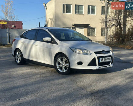 Форд Фокус 2014 в Виннице на Automoto.ua Белый Форд Фокус, объемом двигателя 2 л и пробегом 177 тыс. км за 6300 $, фото 1 на Automoto.ua