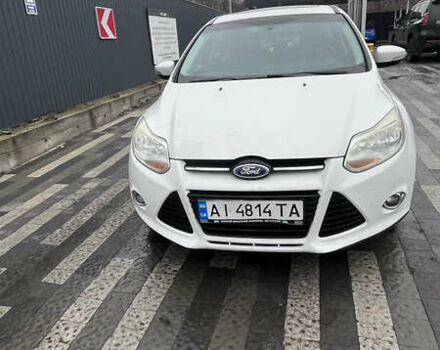 Белый Форд Фокус, объемом двигателя 2 л и пробегом 212 тыс. км за 8000 $, фото 1 на Automoto.ua