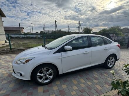 Білий Форд Фокус, об'ємом двигуна 2 л та пробігом 220 тис. км за 7200 $, фото 1 на Automoto.ua