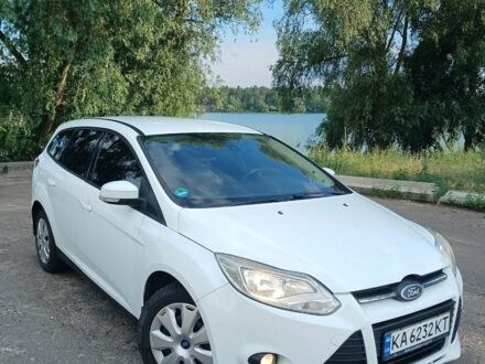 Белый Форд Фокус, объемом двигателя 1.6 л и пробегом 315 тыс. км за 6500 $, фото 1 на Automoto.ua