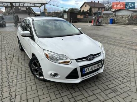Форд Фокус 2014 в Бучаче на Automoto.ua Белый Форд Фокус, объемом двигателя 2 л и пробегом 122 тыс. км за 9300 $, фото 1 на Automoto.ua