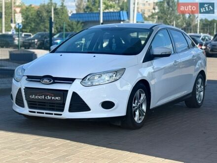 Белый Форд Фокус, объемом двигателя 2 л и пробегом 172 тыс. км за 7800 $, фото 1 на Automoto.ua
