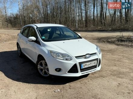 Белый Форд Фокус, объемом двигателя 2 л и пробегом 230 тыс. км за 7999 $, фото 1 на Automoto.ua